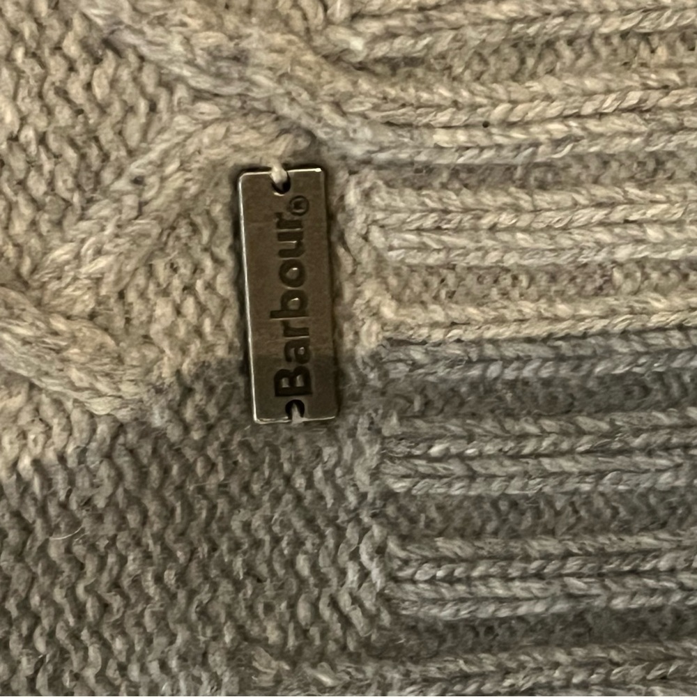NWOT Barbour 💯 Wool Ursula Cable Knit Sweater - Picture 10 of 14